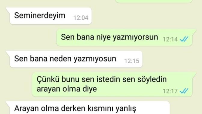 Sevgilimi nasıl yola getiririm şu mesajlara bakın?
