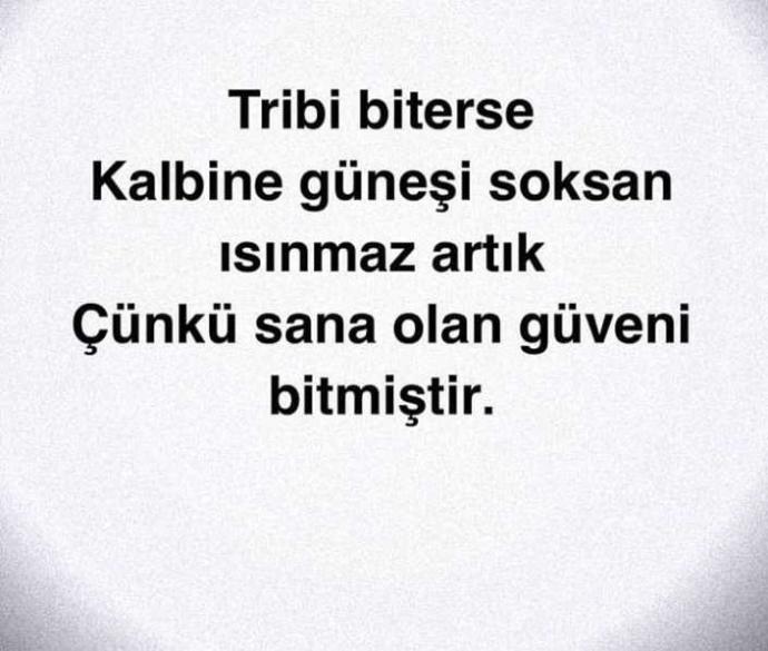 Kadının tribi biterse ne olur??