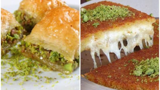 Künefe mi, fıstıklı baklava mı? Dondurmanın en çok yakıştığı tatlı hangisi?