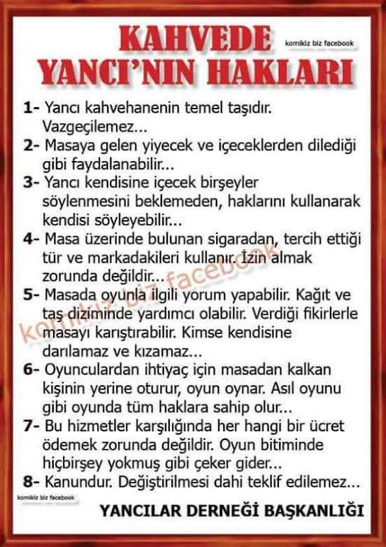 Yancı'nın Hakları Hakkında Ne Düşünüyorsunuz :D ?