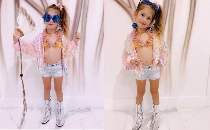 Şeyma Subaşı, kızı Melisa'nın fotoğrafını paylaşınca olanlar oldu. Sizce bu fotoğraflar pedofiliye davet çıkarır mı?