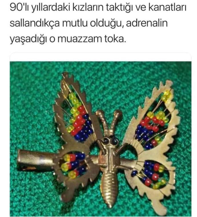 90'lı yılların moda "Yarmagül" tokalarını hatırlayan/kullananlar var mı ?