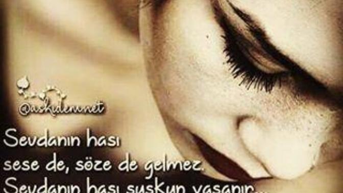 Sevdanın hası sessiz mi yaşanır? Dilin gücü yetmez mi anlatmaya?