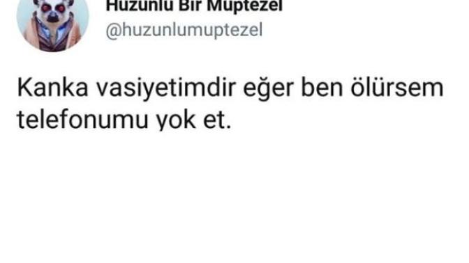 Olur da kazayla ölüp giderseniz, hangi özel eşyanızın yok olmasını isterdiniz?