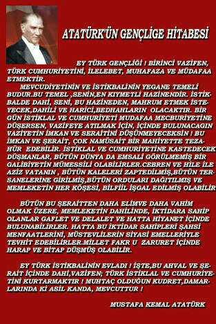 EY TÜRK GENÇLIĞI...! DETAYLARA BUYURUN??