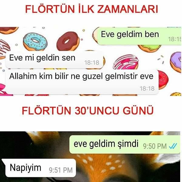 Flörtün cicim aylarının kısa bir süre sonra bitmesinin nedenleri nelerdir ?
