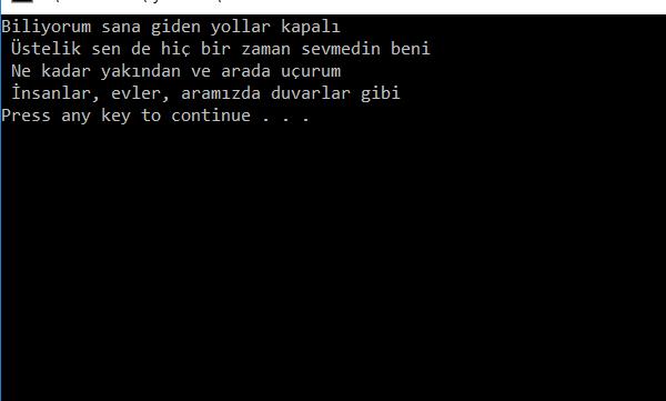 Şiir yazan bir sevgili mi yoksa aşkını kodlar ile ifade eden bir sevgili mi?