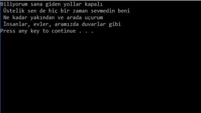 Şiir yazan bir sevgili mi yoksa aşkını kodlar ile ifade eden bir sevgili mi?