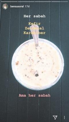 Bensu Soral form tutma sırrını açıkladı ! Her sabah Kefir, zerdeçal, karabiberli içecek tüketmek..Siz bunları tüketir misiniz ?