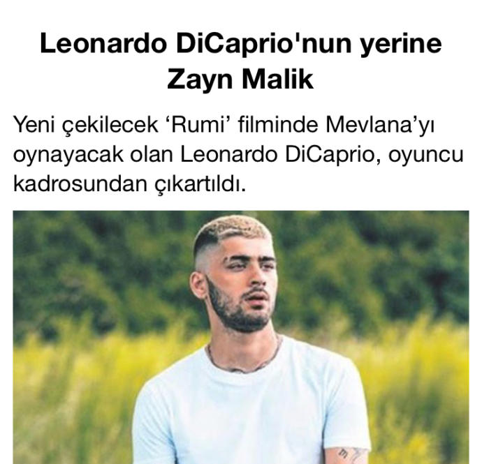 Müslüman bir ailenin çocuğu olan zayn malik hakkındaki düşünceleriniz neler?