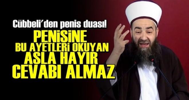 Cübbeli Ahmet Hocanın "penis duasını" duydunuz mu ?