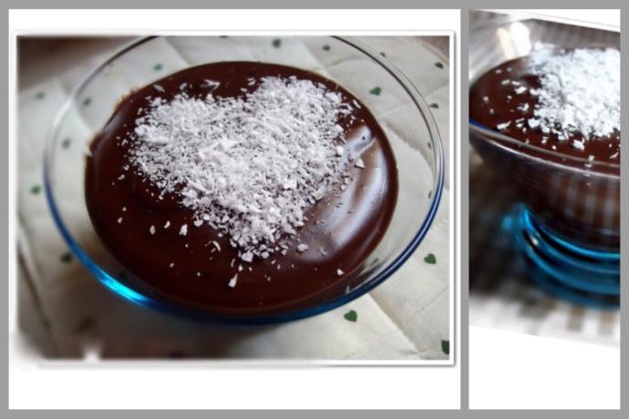 Çikolatalı puding sevmeyen var mı? Üzerine fındık mı? Hindistan cevizi mi ? Hangisini yakıştırıyorsunuz?