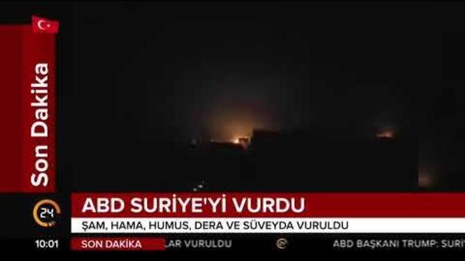 Amerikana verdik cenk denilen mesleği.. sizce Amerika'nın Suriye'yi vurmasının arkasında yine hangi çıkarı var?