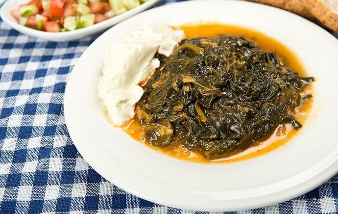 Yoğurtlu Ispanak
