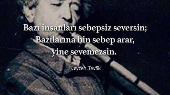 Hani Sebepsiz yere seversin ya bazı insanları , bazılarını sebep arar yine neden sevemeyiz?