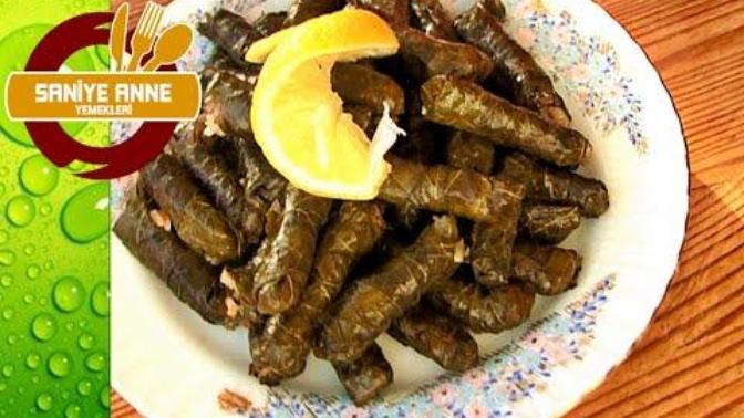 Taze Yaprak Sarmasını bir de Saniye Anneden izleyin?