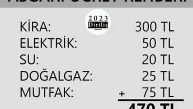 Asgari ücretle geçinemiyorum yalanından bıkmadınız mı?