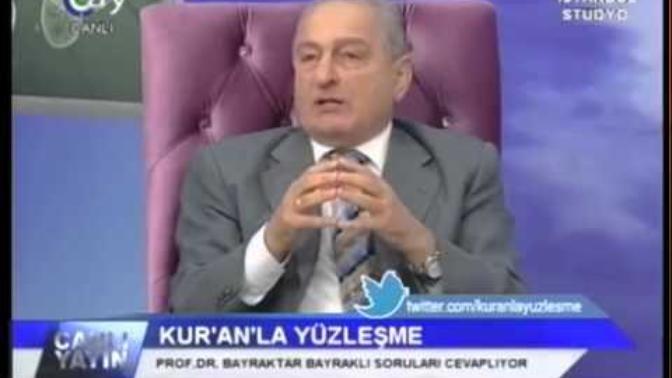 İlahiyatçı Bayraktar Bayraklı Kandil Yoktur?