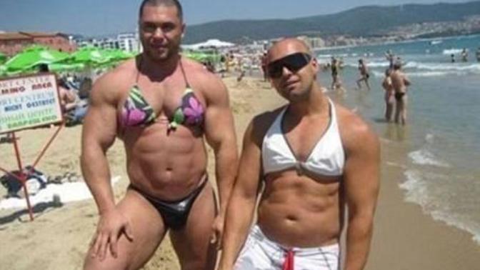 Sizce erkekler bikini giyseydi nasıl bir görüntü oluşurdu?