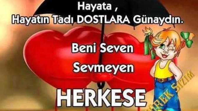 Gününüz aydın mı? Gününüzü aydınlatan bir mesaj aldınız mı? Haftanın en sevdiğiniz günü hangisi?