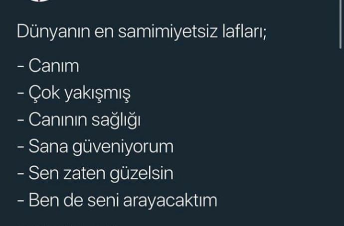 Bir insanın size karşı kullandığı hangi kelime o insanın samimiyetsiz olduğunu gösterir?