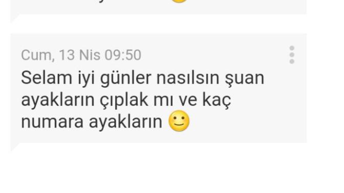 Bu ayak feministleri sıkmadı mı?
