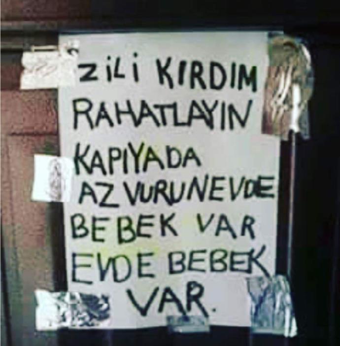 Bebeğiniz uyurken hunharca zile basanlara tepkiniz ne olur?
