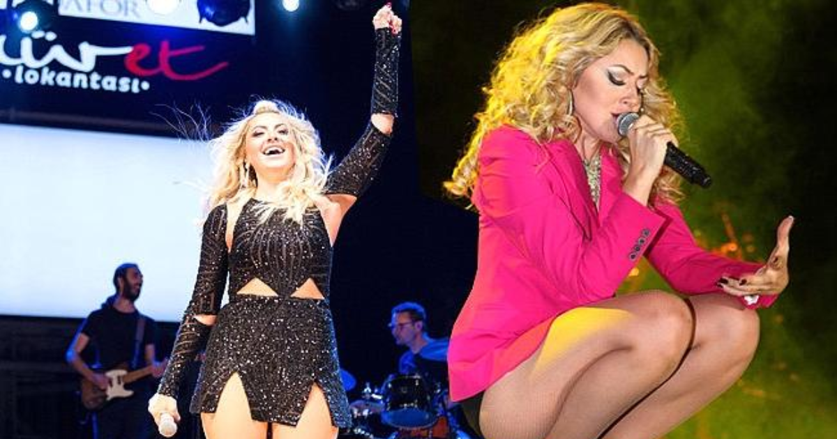 Hadise�nin konserdeki hali kafaları karıştırdı! Sizce bir insan neden