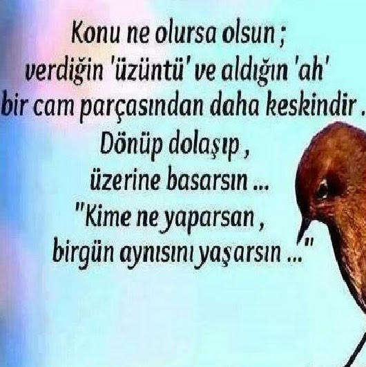 Dünya bana göre etme bulma dünyası, siz ne düşünüyorsunuz? Gerçekten öylemi sizede göre?