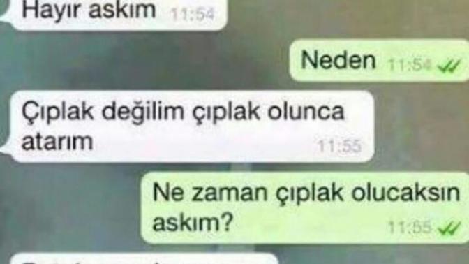 Sevgiliden ne zaman cıbıl resim istenir?
