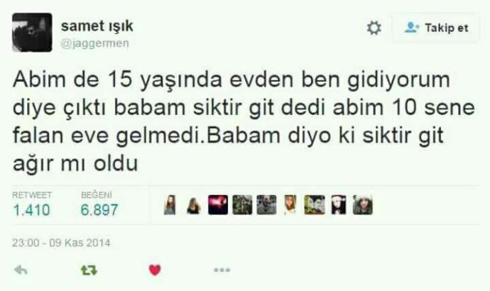 Aileden duyduğum en ağır laf neydi?