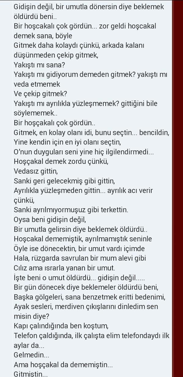 Veda bile etmeden giden sevgilinin ardından ayrılığı kabullenebilir misiniz, sizce bir insan giderken neden veda etmez?