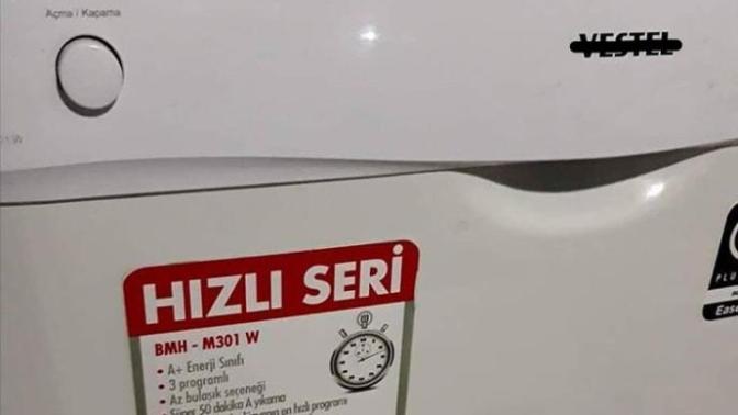 Bulaşık makinesi diye aldık ama amacı farklı galiba, bu slogan nedir?