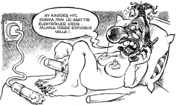 Gülünç olaylar cok güzel karikatürize edilmemiş mi?