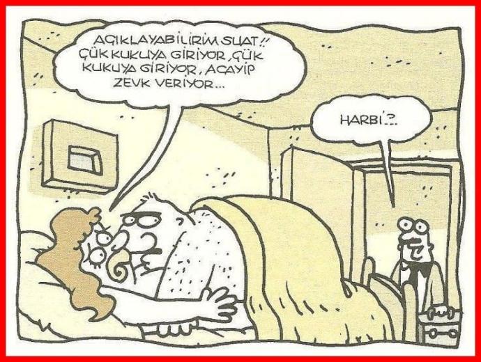 Gülünç olaylar cok güzel karikatürize edilmemiş mi?