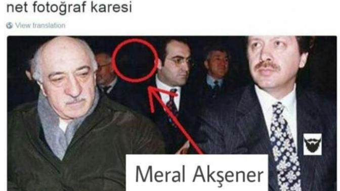 Meral Akşener fetöcü mü? Bu fotoyu nasıl açıklayacaksın Meral Hanım?