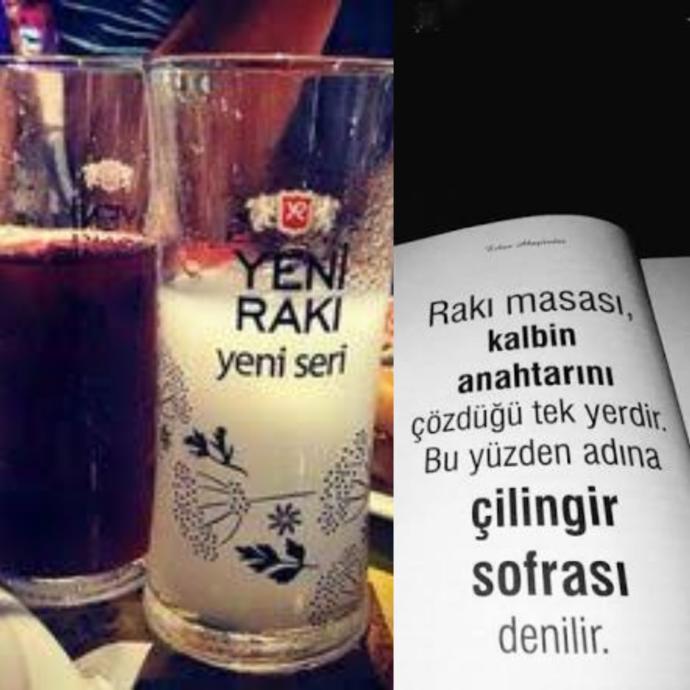 Rakı'nın yanında şalgam mı gider su mu iyi gider?