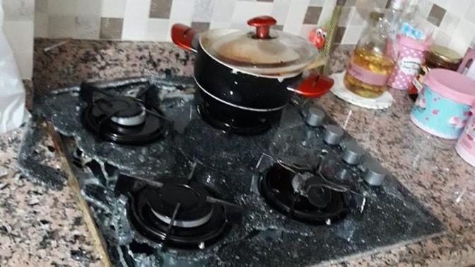 Cam ocağı patlayan var mı?