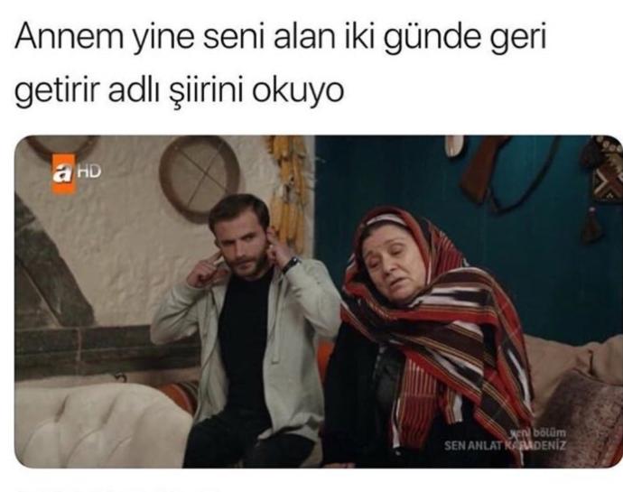 Sizin anneniz de size 