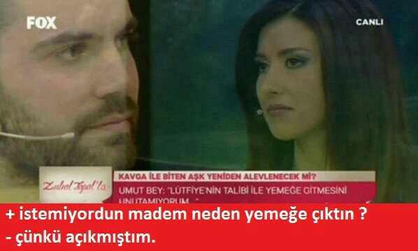 Sevmediğiniz bir insanın yaptığı yemeği yer misiniz?