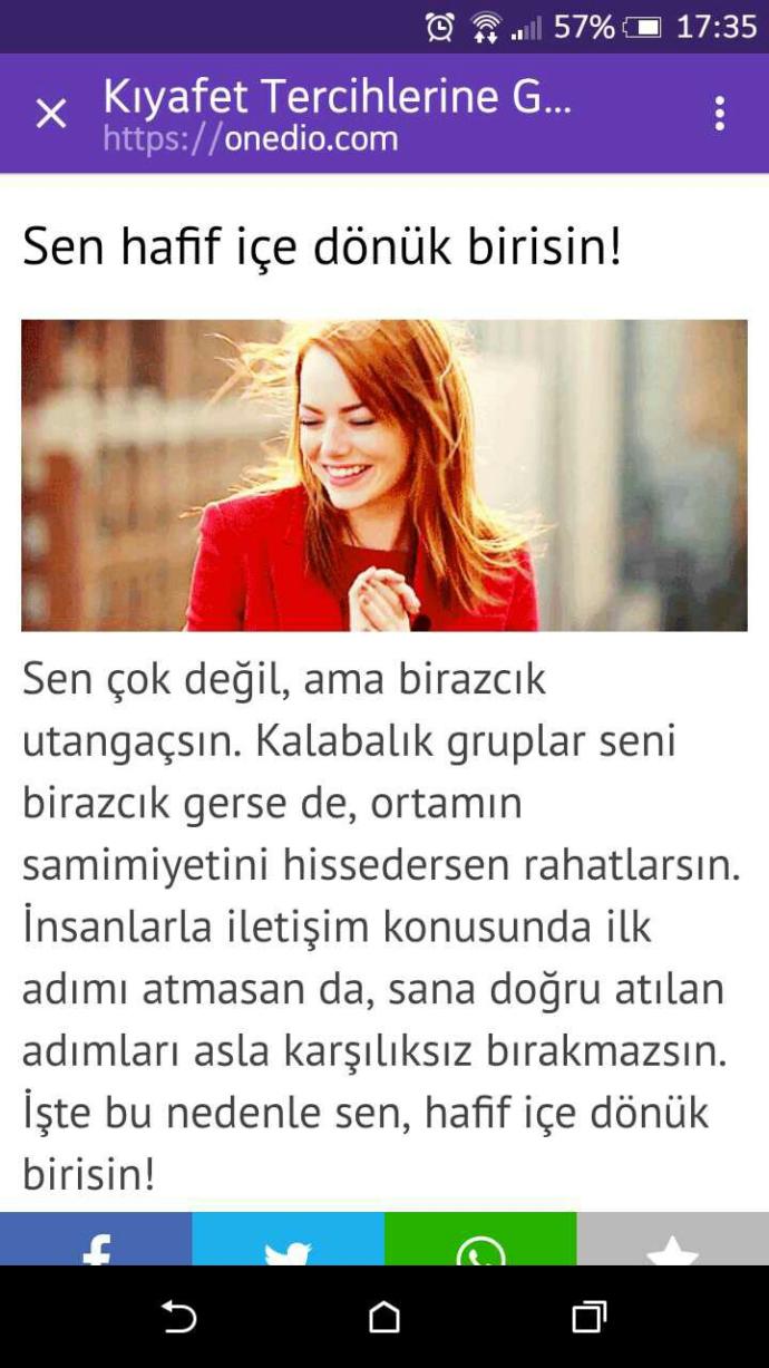 Kıyafet seçimine göre kişilik analizi olur mu?