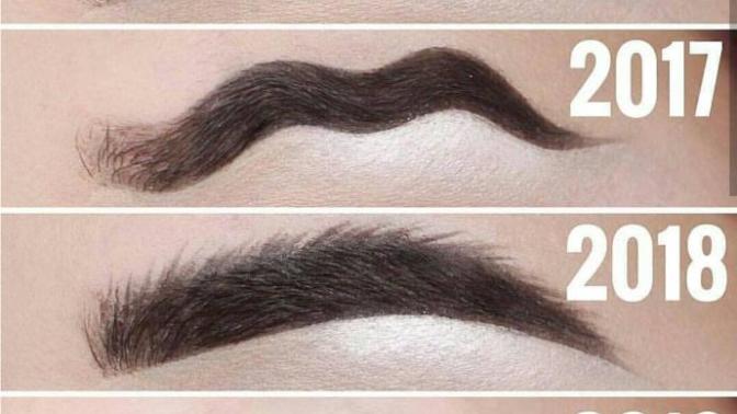 2016, 2017, 2018 kaş trendlerini hep birlikte gördük. Sizce, 2019'un popüler kaş modeli nasıl olur?