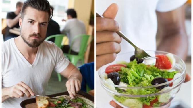 Gerçek erkek salata yer mi? Ne diyorsunuz?