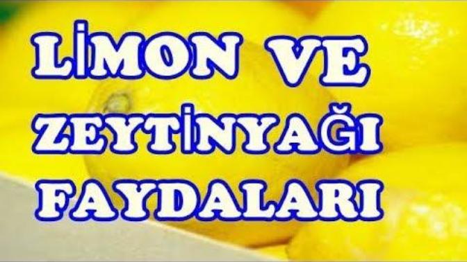 Günde 1 yemek kaşığı zeytinyağı ve limonun sağlığımıza etkisini biliyor musunuz?