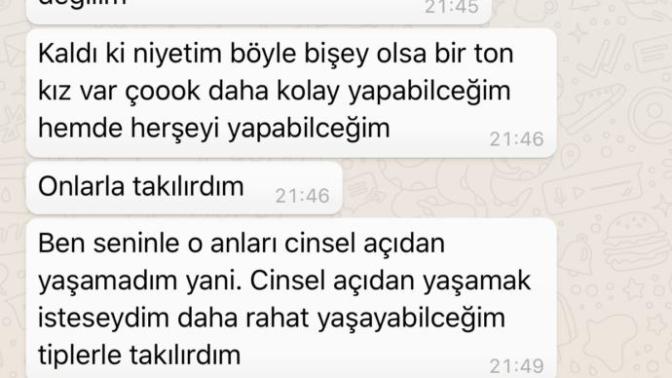 Erkek arkadaşımla bugün fazla yakınlaştık çok utanıyorum konuşmaları okur musunuz?