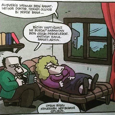 Psikoloğa gidip sorunlarım var dedim. ‘Hangimizin yok, hepsi geçer’ dedi gönderdi. Şimdi daha iyiyim. Profesyonel destek şart 😂?