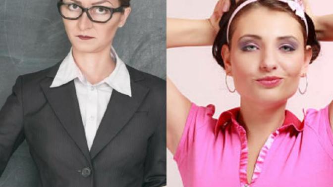 Çocuksu kadınlar mı, daha çok iticidir yoksa dominant, sert mizaçlı kadınlar mı?