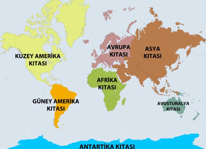 Kıtaların isimleri nereden geliyor?