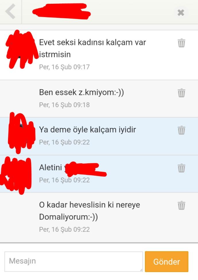 Ks de 22 bin kız engelledim artik erkekler mesaj atıyor. Hiç mi pembeli olmayacak ozelimde? Yazık değil mi bana?
