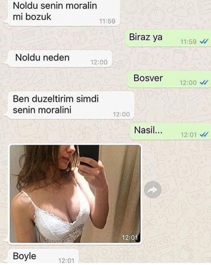 Sevgilinizin moralinin bozuk olduğunu hissetseniz moralini düzeltmek için neler yaparsınız?